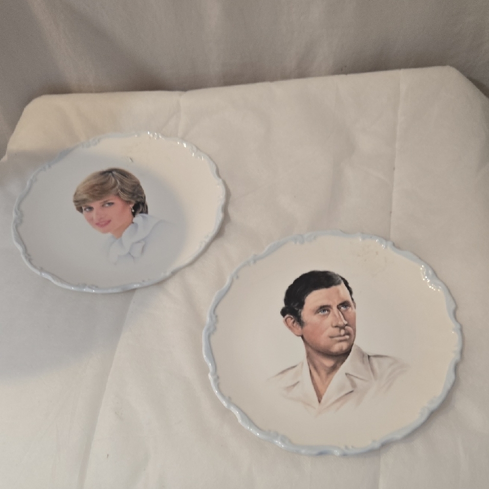 Royal Albert Commemorative Plates in White